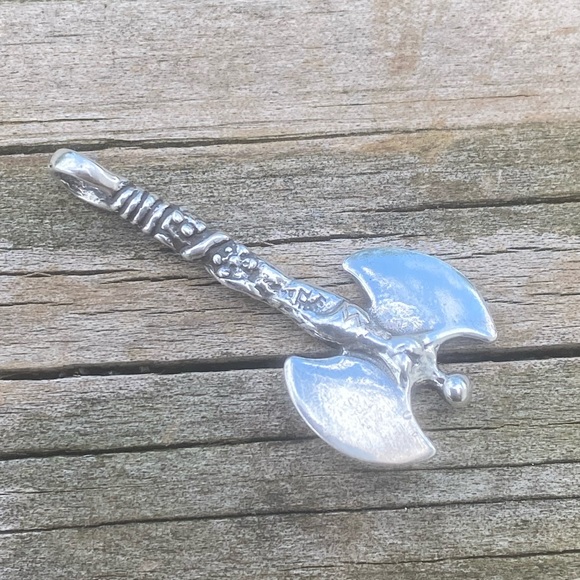 Labyris Goddess Pendant .925 Sterling Silver w/ genuine Carnelian Made in USA - Picture 5 of 11